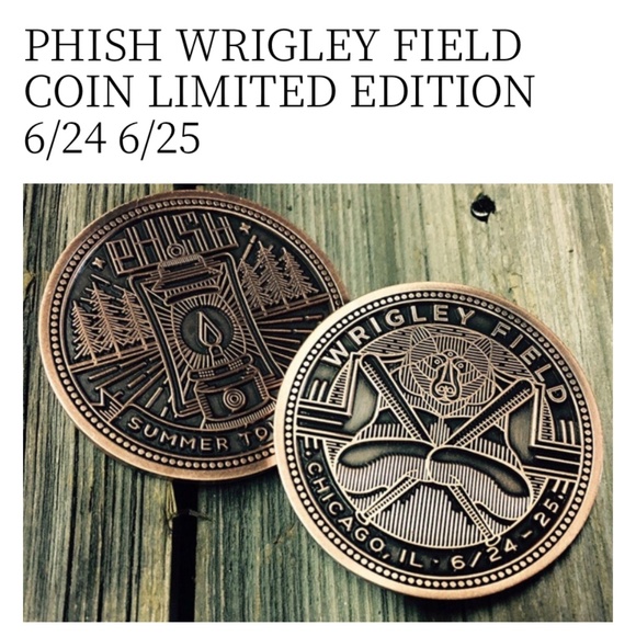 Phish Wrigley Field 2016 Coin ~ Chicago  ⭕️ - Picture 6 of 8